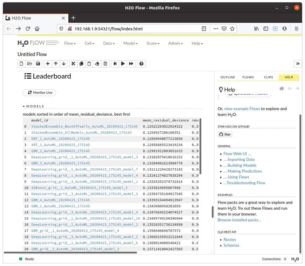 図: リーダーボード